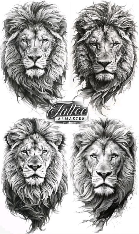 Geometric Lion Tattoo, Lion Art Tattoo, Lioness And Cubs, Abstract Tattoo Ideas, Modern Art Tattoos, Line Tattoo Ideas, Abstract Tattoos, Sun Tattoo Designs, African Tattoo