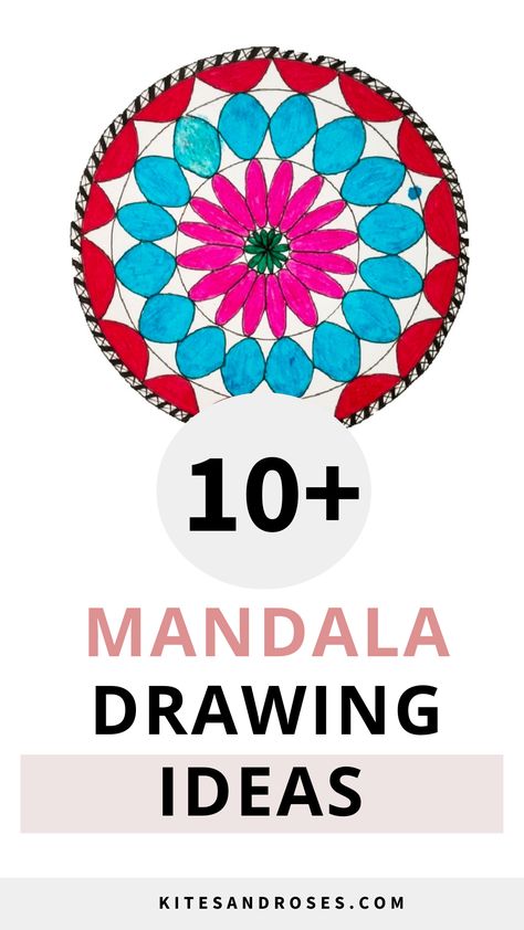 Looking for mandala drawing ideas? Here are the best colourful and simple mandalas to inspire easy designs and patterns in beginners. Mandala Art Design Colour, Mandala Tutorial Step By Step, Mandala Art Simple Design, Simple Mandala Art For Beginners, Mandala Art Ideas Creative, Easy Mandala Designs, Easy Mandala Art For Beginners, Mandala Drawing Ideas, Mandalas For Beginners