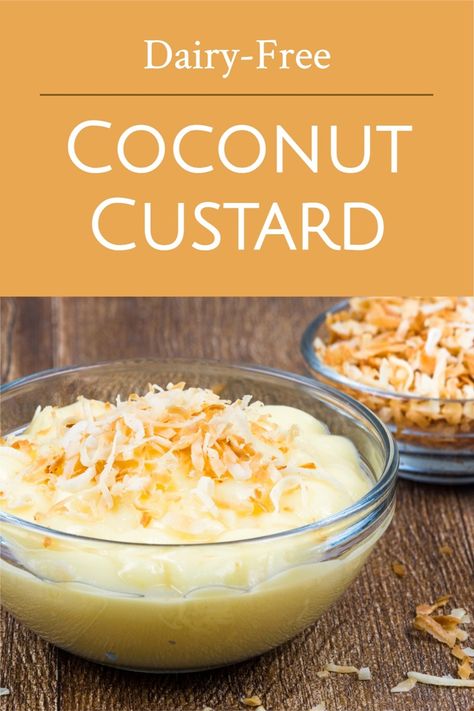 Coconut Custard Recipe, Coconut Milk Recipes Dessert, Dairy Free Custard, Milk Recipes Dessert, Pops Recipes, Custard Recipe, Creme Brulee Recipe, Brulee Recipe, Coconut Custard Pie