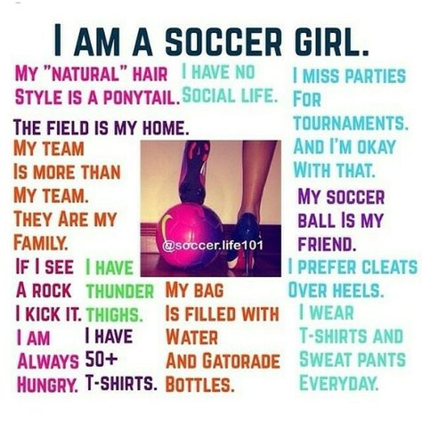 SO TRUE Motivation Soccer, Soccer Problems, Soccer Jokes, Messi Gif, Girl Motivation, Soccer Girl Problems, Soccer Inspiration, Soccer Memes, Soccer Workouts