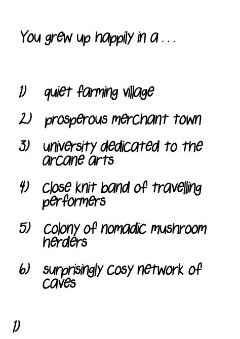 plusthreeshortsword: “ A quick little something I knocked together, the patented tragic backstory generator ™ is the easiest way to give your character a mythically horrible origin. (actual tragedy... Backstory Ideas, Tragic Backstory, Wake Ideas, Writing Dialogue Prompts, Rp Ideas, Dialogue Prompts, Book Writing Inspiration, Writing Dialogue, Your Character