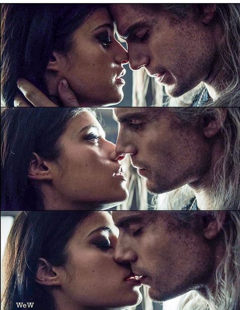 That kiss.💋 Henry Cavill Kissing Scene, Yeneffer And Geralt, Geralt X Jaskier Fanart Kiss, The Witcher Ciri And Eredin, Witcher 3 Geralt And Yennefer, Geralt And Yennefer Season 3, The Witcher Geralt, Yugioh Yami, Book Works