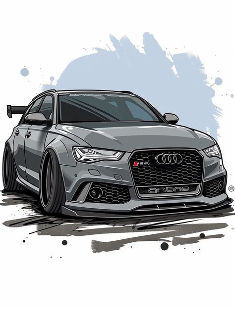 car posters Audi Art, Motorsport Art, Audi Car, Blueprint Art, Mixed Media Photography, Bmw Classic, Swag Cartoon, Audi Rs, Design Icon