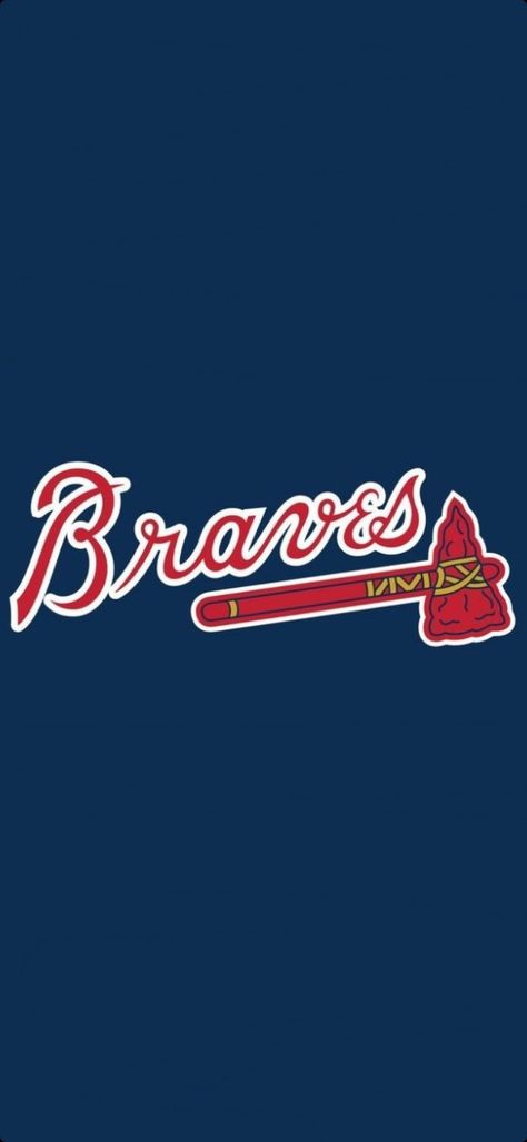 98 Braves, Braves Wallpaper, Atlanta Braves Wallpaper, Brave Wallpaper, Atlanta Braves Logo, Braves Logo, Mlb Wallpaper, Red Wallpaper, Sports Teams