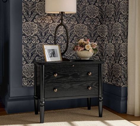 Bedroom Furniture & Furniture Sets | Pottery Barn Traditional Nightstand, Traditional Bookcases, Wingback Bed, Chris Loves Julia, Dovetail Joinery, Benjamin Moore Colors, Construction Crafts, Williams Sonoma Home, Exterior Decor