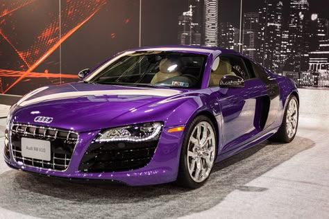 Purple Audi r8!                                                                                                                            ⊛_ḪøṪ⋆`ẈђÊḙĹƶ´_⊛ Purple Audi, Rs6 Audi, Dream Cars Audi, E90 Bmw, Audi A, Porsche 918 Spyder, R8 V10, Purple Car, Aston Martin Vanquish