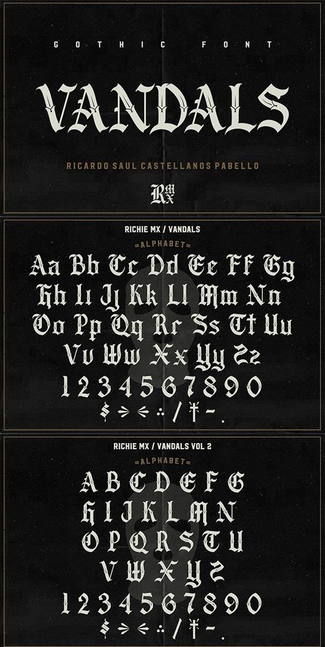 Font Canva Lettering, Font Gothic, Tattoo Lettering Alphabet, Fonts In Canva, Gothic Alphabet, Alfabet Font, Fonts Dafont, Calligraphy Fonts Alphabet, Gothic Lettering