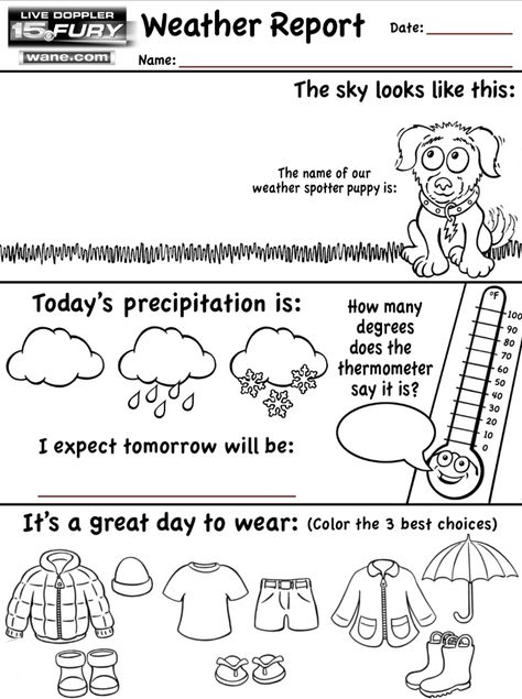 Learning Weather, Weather Books, Weather Worksheets, Preschool Pictures, Preschool Weather, Weather Predictions, Todays Weather, Practice Writing, Weather Report