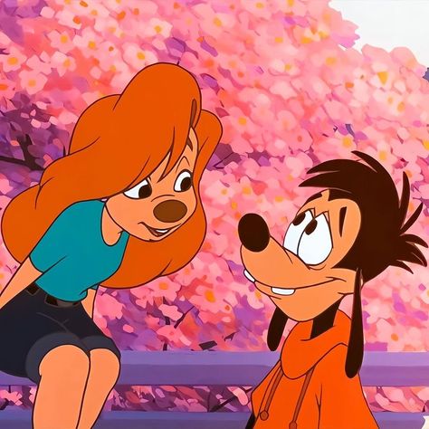 90s Cartoon Couples, Max Y Roxanne, Cartoon Duos, Nostalgic Cartoon, Max And Roxanne, Max Goof, Disney Romance, Pretty Wallpaper Ipad, Goof Troop