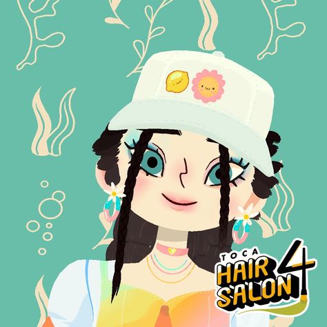 TOCABOCA HAIRSALON IDEAS🍓🍌 Hairsalon Ideas, Toca Boca Hair Salon, Kawaii Drawings, How To Draw Hair, Yummy Breakfast, Hair Salon, Princess Zelda, Zelda Characters, Drawings