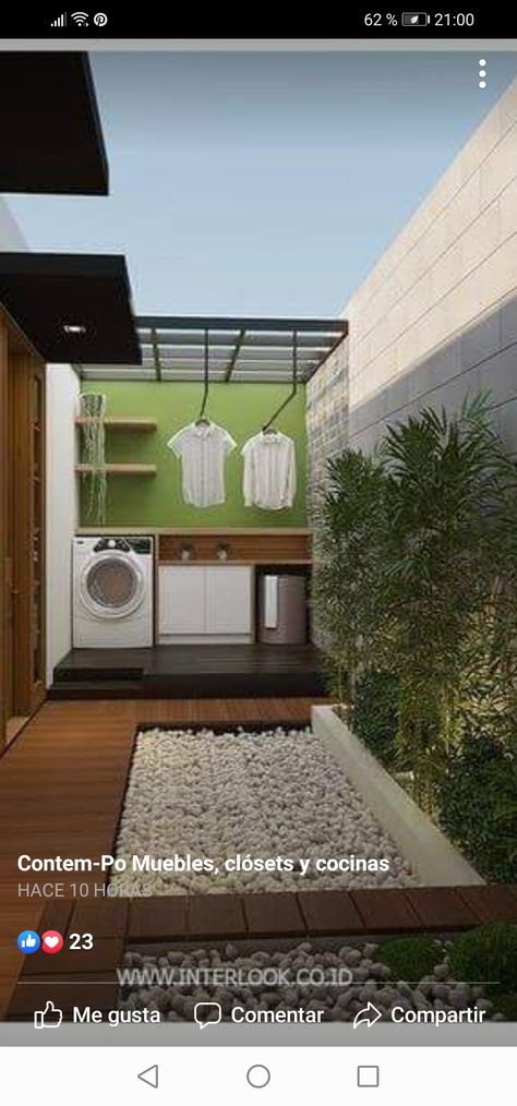 Simple Lanai Ideas Philippines, Small Lanai Ideas Philippines, Outdoor Laundry Room Ideas Small Spaces, Outside Laundry Room, Outdoor Laundry Area, Lanai Design, Lanai Ideas, Small Apartment Decorating Bedroom, Outdoor Laundry Rooms