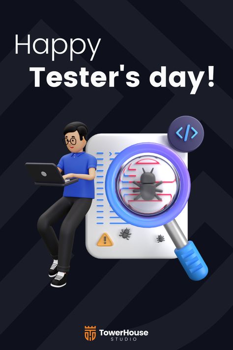 🔍 All code is guilty until proven innocent :) 🎉 Happy Tester’s Day! #tester #softwaretesting #testersday #QA Qa Tester, All Codes, Software Testing, Content Ideas, Coding, Gift Ideas, Architecture, Quick Saves