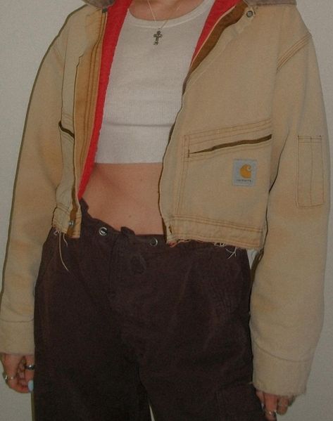 Springy Jeans, Carhartt Coveralls, Montana Style, Zach Bryan, Carhartt Jacket, Vintage Carhartt, Track Pants, Year Old, Vintage Outfits