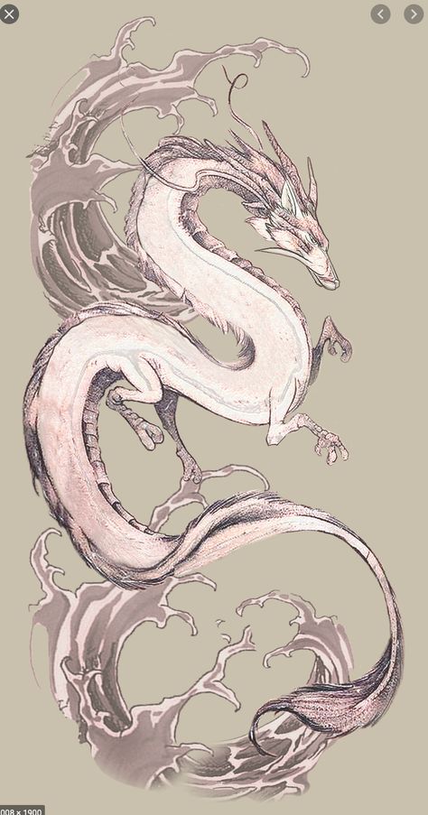 Chinese Dragon Drawing, Japanese Dragon Drawing, 5 Tattoo, Dragon Poses, Dragon Anatomy, Dragon Tattoo Ideas, Chinese Dragon Art, Eastern Dragon, Chinese Dragon Tattoos