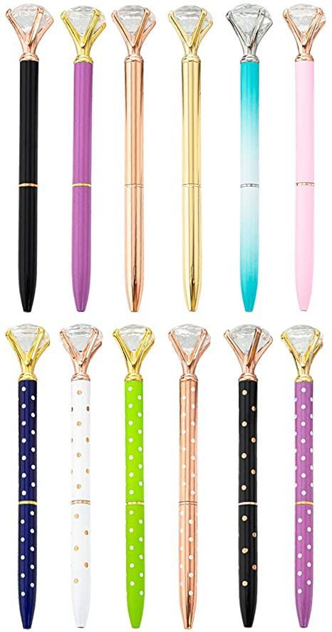 Novelty Pen, Study Gift, Fancy Pens, Crystal Pen, Diamond Pen, Bling Wedding, Teacher Supplies, Cute Pens, Gift Business