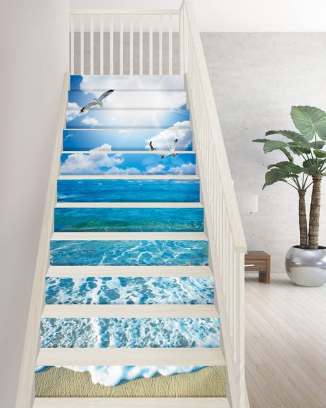 Stair riser ideas