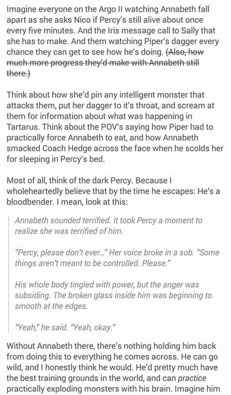 Dark Percy 2/4 Tartarus Percy Jackson, Percy And Annabeth Tartarus, Dark Percy, Annabeth And Percy, Percy Annabeth, Goose Bumps, Zio Rick, Rick Riordan Series, Percy Jackson Head Canon