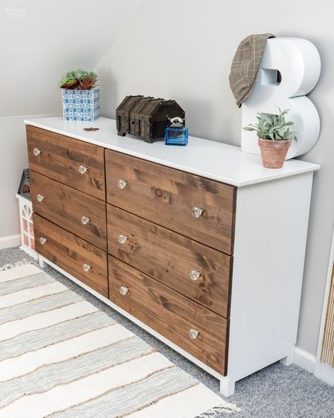 Tarva Ikea, Ikea Tarva Hack, Dresser Makeover Diy, Tarva Hack, Ikea Dresser Makeover, Tarva Dresser, The Navage Patch, Ikea Tarva Dresser, Ikea Tarva