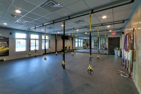 TRX support Trx Gym, Small Home Gyms, Ceiling Hood, Dance Room, Trx Training, Yoga Studio Design, Dance Rooms, Home Gym Design, Gym Design