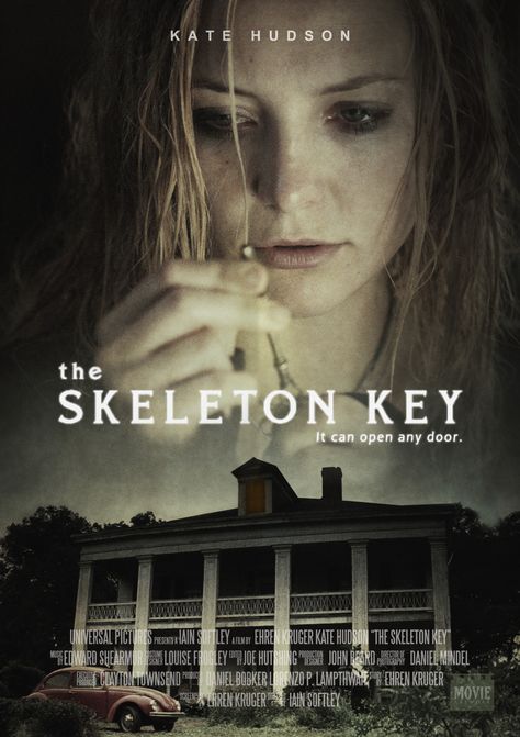 "The Skeleton Key" (2005) Skeleton Key Movie, Thrillers Movies, The Skeleton Key, Creepy Movies, Martial Arts Movies, Romantic Comedy Movies, رعب نفسي, Movie Time, Thriller Movie