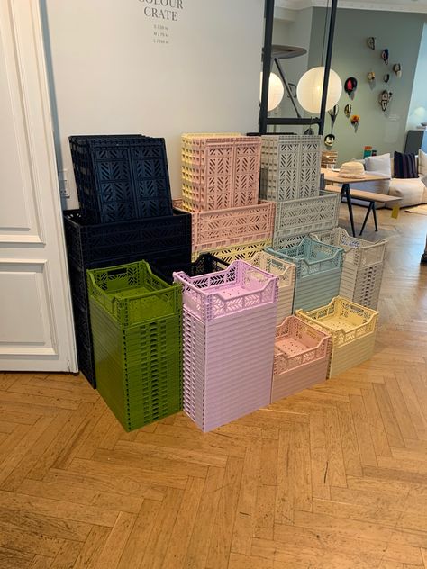 Hay Crates Aesthetic, Crate Aesthetic, Dainty Room, Hay Crates, Room Recor, Hay Crate, Communal Space, Golden Meadow, Pastel Room Decor