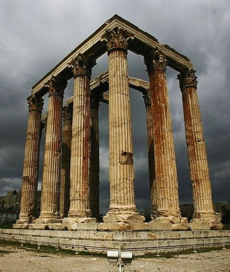 Archaeology & Art az Instagramon: „Temple of Olympian Zeus in #Athens #Greece Click our bio link for #RomeGuide & #RomeTours & Tour Tips. #archaeologyart #history #ancient…” Temple Of Olympian Zeus, Architecture Antique, Greek Architecture, Ancient Greek Architecture, Greek Art, Acropolis, Ancient Architecture, Ancient Ruins, Ancient World