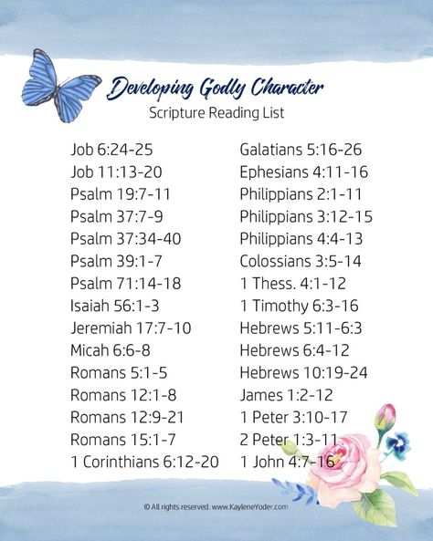 Jump start your spiritual growth with this Bible study on godly character.  Discover how to live for God and honor God with your life in this 30-day Bible study for women. || Kaylene Yoder #biblestudy #biblestudyforwomen #spiritualgrowth #kayleneyoder 30 Day Bible Reading Challenge, Bible Study For Women Spiritual Growth, Where To Start Reading The Bible Study, Bible Plans For Women Study Guides, Devotions For Women Spiritual Growth, Bible Study Guide For Women, How To Study The Bible Spiritual Growth, 30 Day Bible Challenge For Women, Bible Plans For Women