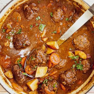 Cajun Meatball Stew Recipe, Cajun Meatballs, Meatball Stew Recipe, Meatball Stew, Juicy Meatballs, Rice And Gravy, Cajun Dishes, Cajun Cooking, Louisiana Recipes