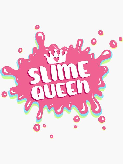 Slime Logo Design, Slime Logo Ideas, Foto Slime, Slime Party Decorations, Logo Slime, Slime Logo, Slime Lab, Slime Theme, Slime Cake