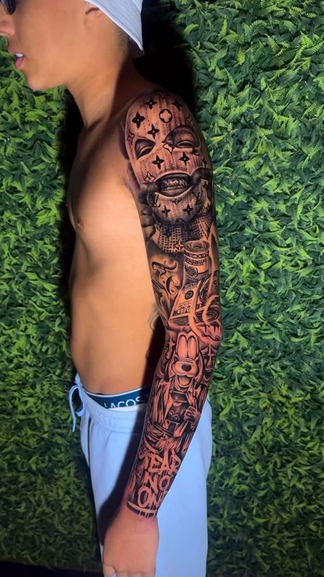 Half Sleeve Tattoos Forearm, Latest Tattoos, Dope Tattoos For Women, Hitman Reborn, Leh, Arm Tattoos For Guys, Half Sleeve Tattoo, Dope Tattoos, Forearm Tattoos