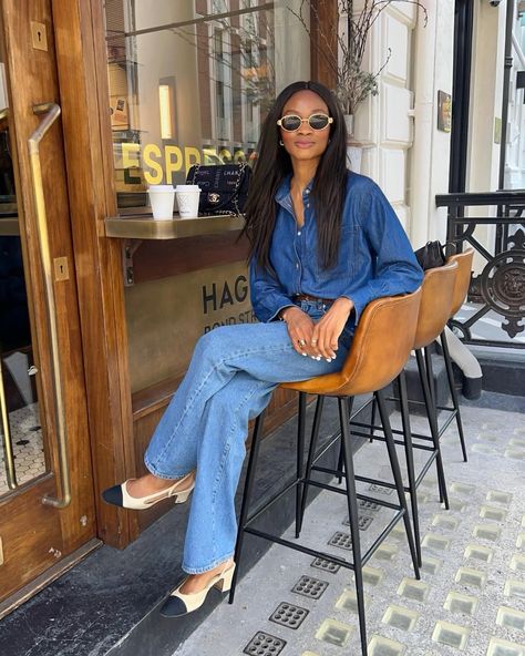 Symphony of Silk (@symphonyofsilk) • Instagram photos and videos Effortless Fall Outfits, Shirt Styling, 90s Trends, Chic Fall Outfits, Outfit Formulas, Ribbed Knit Dress, Dress Images, Denim Trends, Straight Fit Jeans