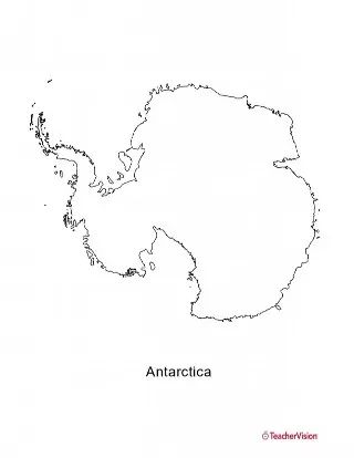 Print this outline map of Antarctica. Dnd Maps, Australia Map, 12th Grade, Peta, Australia, Map, Quick Saves, Art