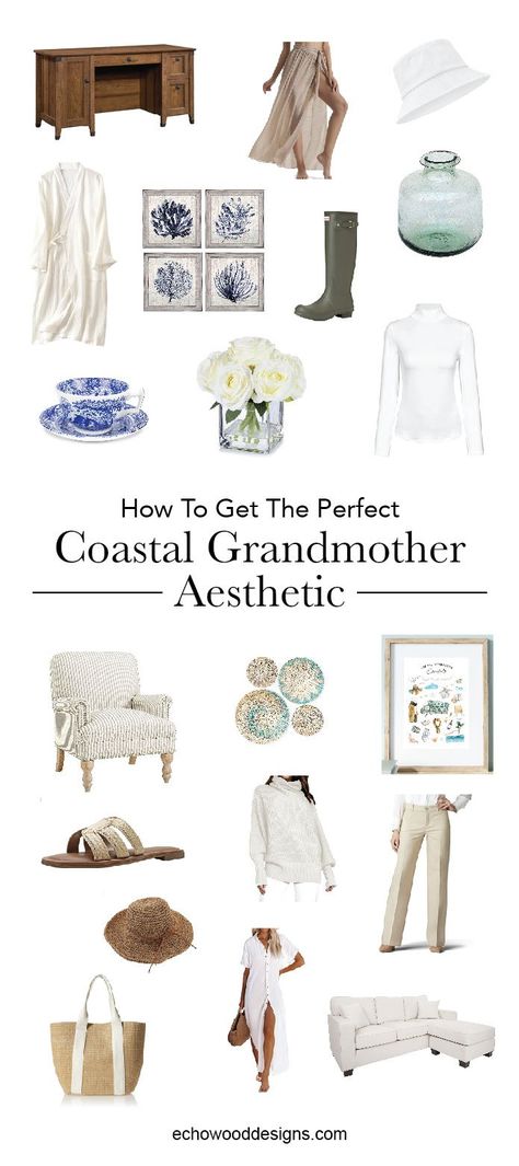 Coastal Grandmother Furniture, Rich Grandma Aesthetic, Coastal Grandmother Aesthetic House, Coastal Grandmother Home, Coral Artwork, Grandmother Style, Coastal Grandmother Aesthetic, Low Country Homes, Grandmother Aesthetic