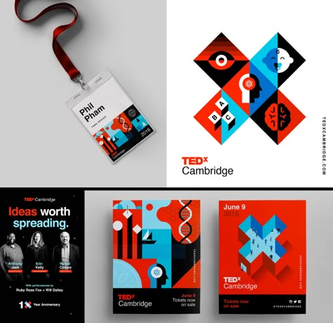 TEDx Cambridge | Tank Design Ted Conference Design, Conference Identity, Tedx Poster, Tedx Design, Leadership Conference, Anniversary Event, Event Branding, Tank Design, Design Research