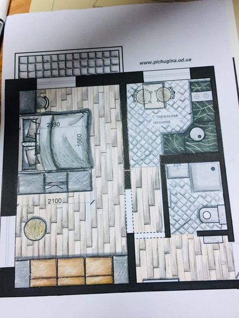 Elevating Every Imaginable Space through Sketching Artistry Drawing Interior Design, L Shape Kitchen Layout, Sketch Kpop, Interior Architecture Sketch, Interior Design Sketchbook, Interior Design Student, Architecture Drawing Plan, Interior Design Renderings, Interior Design Plan