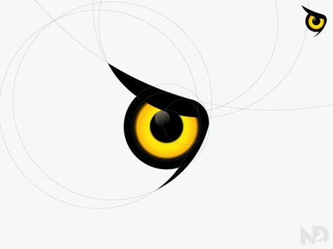 Owls eye by Nukul | NextDesigns Owl Eyes Logo, Wood Burning Patterns Stencil, Owl Images, Wooden Wall Hooks, Startup Logo, Owl Logo, Eye Logo, Owl Eyes, Vi Design