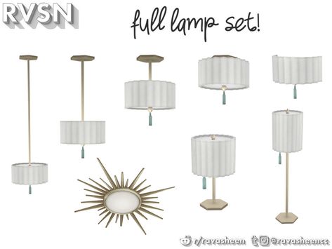 Sims 4 Beds, Quote Decor, Sims 4 Cc Furniture, Floor Table, Lamp Set, Ceiling Lamps, Comfort Mattress, Sims 4 Build, Love Wall