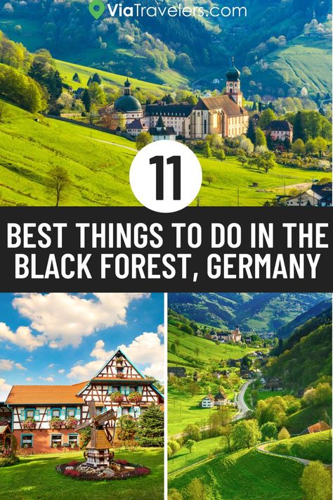 Best Things to Do in the Black Forest, Germany Munich Germany Travel, Europe Travel Outfits Summer, Germany Travel Destinations, Black Forest Germany, German Travel, Germany Travel Guide, Germany Vacation, Wonder Of The World, The Black Forest