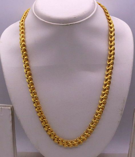 Gold Chains For Men In 15 Grams, Mens Long Gold Chain, Mens Gold Chain Necklace Style, Boys Gold Chain Designs, Men’s Gold Chain, Boys Chain Design Gold, Gold Neck Chains For Men, Real Gold Chains For Men, Unique Gold Chain Designs For Men