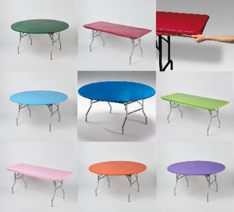 Fitted plastic kwik covers for tables 17 colors and 7 sizes available Table Cover Ideas For Party, Blush Tablecloth, Outdoor Table Cloth, Fitted Table Cover, Picnic Tablecloth, Fitted Tablecloths, Checkered Tablecloth, Grad Ideas, Outdoor Tablecloth