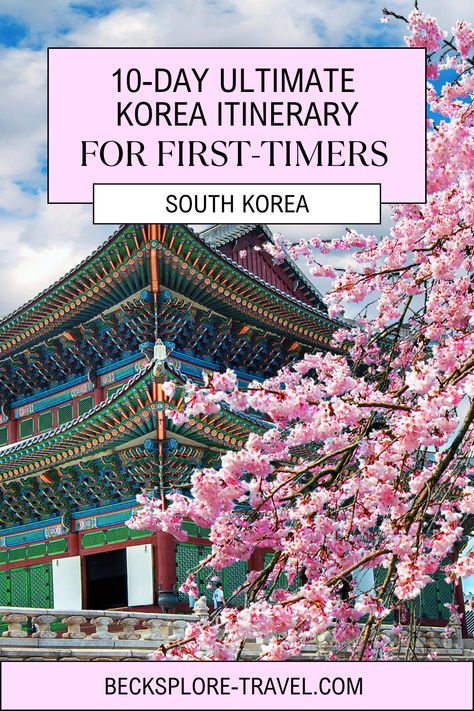 Discover Korea’s culture, history, and scenic beauty in just 10 days! Explore Seoul, the DMZ, Busan, and Gyeongju—each offering a unique perspective on Korean life. South Korea Itinerary, Korea Itinerary, Seoul Itinerary, Study Abroad Travel, Korean Travel, Streets Of Seoul, Korean Life, Bukchon Hanok Village, Asia Continent