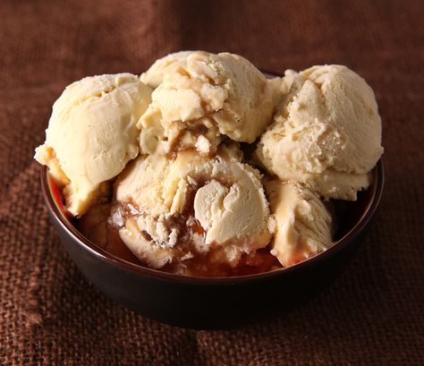 by Brownie Bites  - Harry Potter Recipe, Butterbeer Ice Cream Recipe Butterbeer Ice Cream Recipe, Butterbeer Ice Cream, Butterscotch Ice Cream, Soda Syrup, Bruschetta Ingredients, Ice Cream Mixture, Applesauce Cake, Top Chicken Recipes, Harry Potter Food