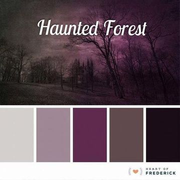 Purple Yarn, Haunted Forest, Color Schemes Colour Palettes, Bedroom Paint Colors, Color Palette Design, Color Psychology, Paint Colors For Home, Bedroom Colors, Colour Schemes