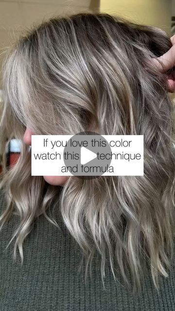 Root Melt Gray Hair, Toners For Gray Hair, Redken Grey Blending, Root Melt Shades Eq Formula, Gray Hair Toner Silver, Mushroom Brown Hair Color Formula Redken, Wella T35 Before And After, How To Cover Gray Hair In Dark Hair, Soft Autumn Grey Hair