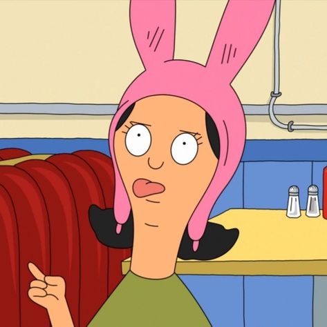 Bobs Burger Louis, Kayleigh Character, Louise Belcher Icons, Louise Belcher Pfp, Louis Bobs Burgers, Bobs Burgers Icons, Bobs Burgers Pfp, Kaleb Core, Louise Bobs Burgers