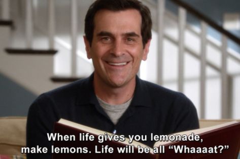 "WTF — why the face?"View Entire Post › Phil Dunphy Quotes, Modern Family Phil, Sitcoms Quotes, Modern Family Funny, Modern Family Quotes, Phil Dunphy, Quotes Icons, Family Quotes Funny, Yearbook Quotes