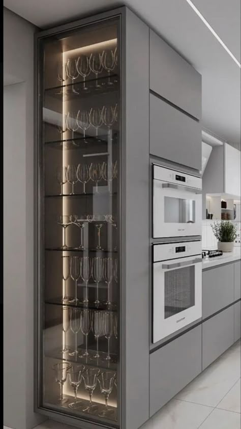 Small Kitchen Ideas Modern Luxury, White Modern Kitchen Ideas, Transitional Decor Kitchen, Modern Kitchen Cabinet Design, Kitchen Ideas Modern Luxury, Kitchen Interior Design Modern, Kitchen Design Plans, Modern Kitchen Cabinets, House Design Kitchen