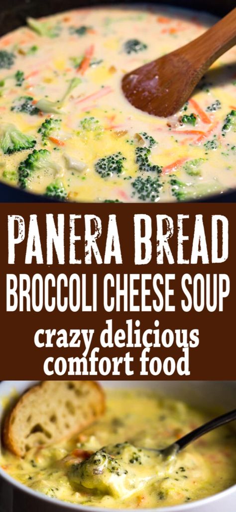 Panera Bread Broccoli Cheese Soup, Panera Broccoli Cheese Soup Recipe, Panera Broccoli Cheese Soup, Broccoli Cheese Soup Recipe, Panera Recipes, Cheddar Soup Recipe, Cheese Soup Recipe, Most Pinned, Copycat Panera