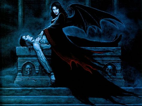 Gothic Romance Aesthetic, Joseph Vargo, Romance Aesthetic, Arte Peculiar, Vampire Goth, Gothic Fantasy Art, Gothic Romance, Vampire Art, Romantic Goth