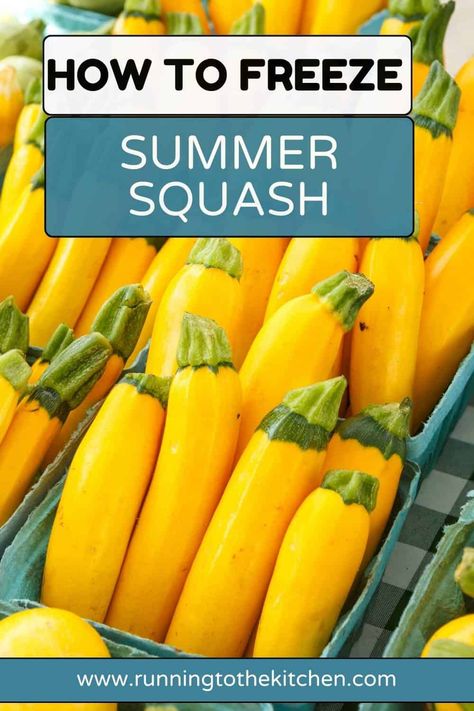 Summer squash can be enjoyed year-round with these three simple freezing methods. Whether whole, sliced, blanched, or grated, each technique ensures your summer squash retains its flavor and texture. Learn step-by-step instructions for freezing, reheating, and serving this versatile vegetable. From pastas and stir-fries to soups and casseroles, frozen summer squash will elevate your meals even in the winter months. Preserve your seasonal harvest and enjoy the taste of summer anytime. Freezing Squash, Summer Squash Pasta, Summer Squash Soup, Crookneck Squash, Summer Squash Casserole, Healthy Eating Inspiration, Frozen Summer, Squash Casserole, Main Dish Salads